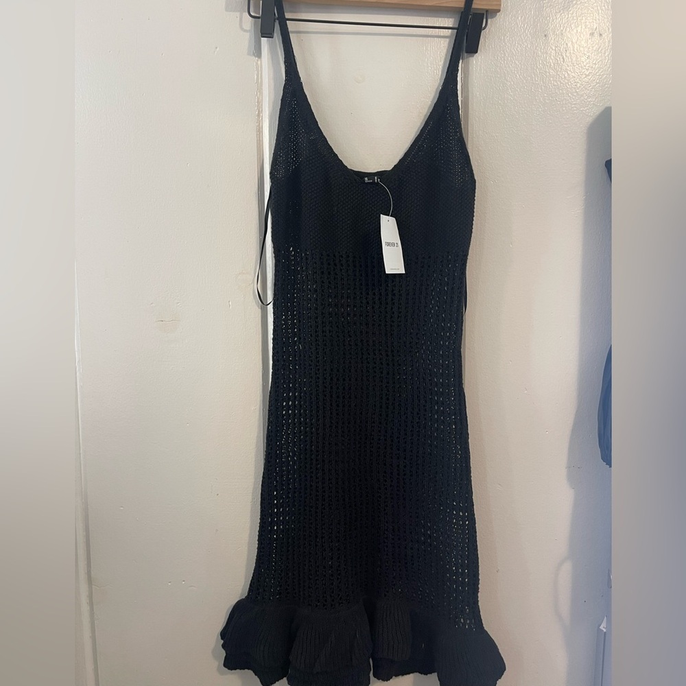 Forever 21 Black Knit Dress